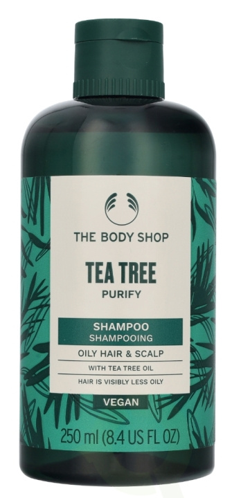 The Body Shop Shampoo 250 ml Tea Tree in the group BEAUTY & HEALTH / Hair & Styling / Hair care / Schampoo at TP E-commerce Nordic AB (D14530)