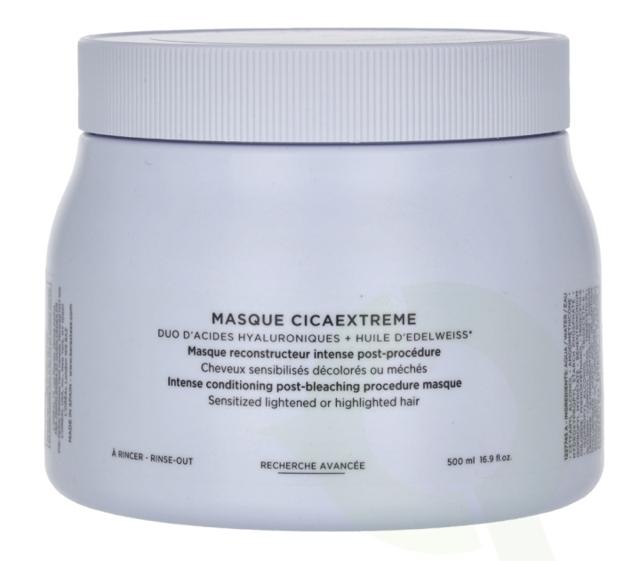 Kerastase Blond Absolu Masque Cicaextreme 500 ml in the group BEAUTY & HEALTH / Hair & Styling / Hair care / Hair Mask at TP E-commerce Nordic AB (D14544)