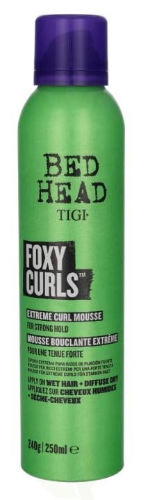 TIGI BH Foxy Curls Extreme Curl Mousse 250 ml For Strong Hold in the group BEAUTY & HEALTH / Hair & Styling / Hair styling / Hair mousse at TP E-commerce Nordic AB (D14552)