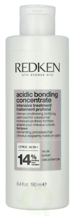 Redken Acidic Bonding Concentrate Intensive Fortifying Pre-T 190 ml in the group BEAUTY & HEALTH / Hair & Styling / Hair care / Hair Mask at TP E-commerce Nordic AB (D14560)