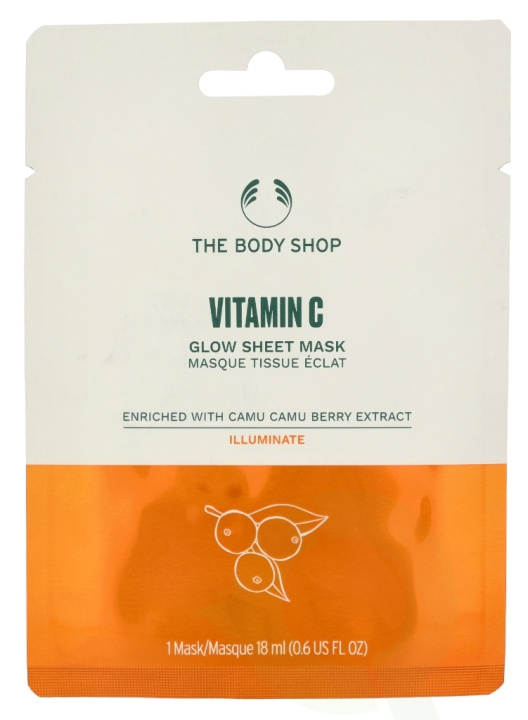 The Body Shop Vitamin C Glow Sheet Mask 18 ml in the group BEAUTY & HEALTH / Skin care / Face / Masks at TP E-commerce Nordic AB (D14578)