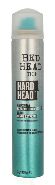 TIGI BH Hard Head Hairspray 100 ml Extreme Hold 5 in the group BEAUTY & HEALTH / Hair & Styling / Hair styling / Hair spray at TP E-commerce Nordic AB (D14590)