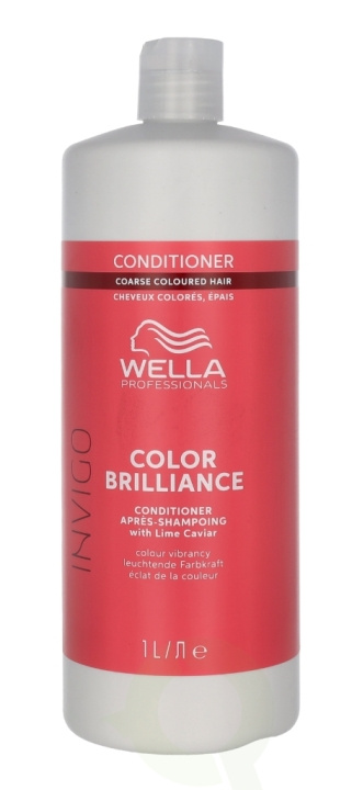 Wella Invigo - Color Brilliance Vibrant Color Conditioner 1000 ml Coarse Hair in the group BEAUTY & HEALTH / Hair & Styling / Hair care / Conditioner at TP E-commerce Nordic AB (D14591)