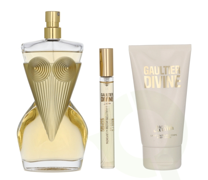 Jean Paul Gaultier Divine Giftset 185 ml Edp Spray 100ml/Body Lotion 75ml/Edp Spray 10ml in the group BEAUTY & HEALTH / Gift sets / Gift sets for her at TP E-commerce Nordic AB (D14712)