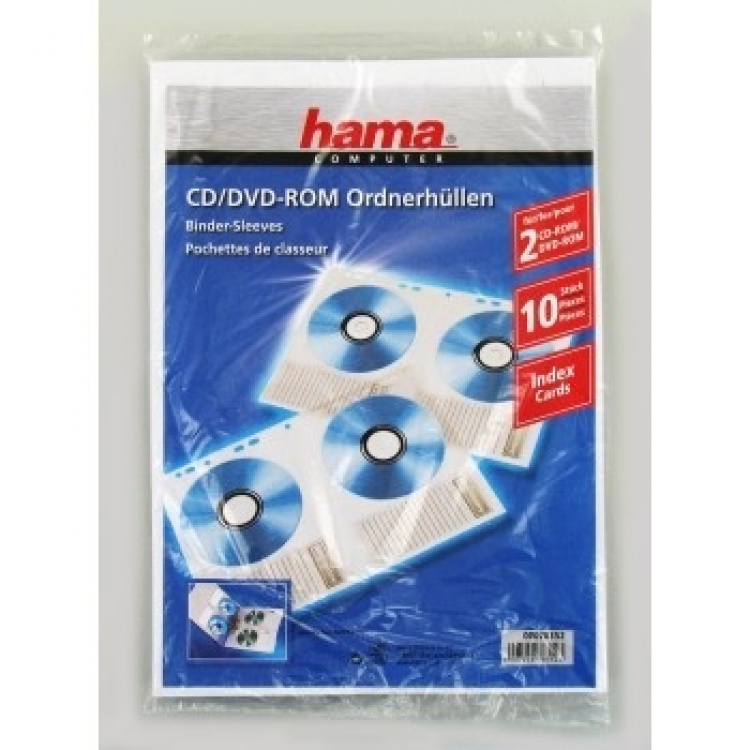 Acheter Pochette classeur CD/DVD Hama, format A4 (00078352)