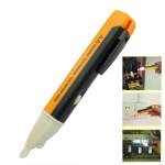 Test pen for voltage, with LED indicator and flashlight Test pen for voltage, with LED indicator and flashlight
