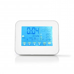 Nedis Weather Station | Indoor & Outdoor | Including wireless weather sensor | Weather forecast | Time display | Colour LCD Display | Alarm clock function Nedis Weather Station | Indoor & Outdoor | Including wireless weather sensor | Weather forecast | Time display | Colour LCD Display | Alarm clock function