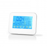 Nedis Weather Station | Indoor & Outdoor | Including wireless weather sensor | Weather forecast | Time display | Colour LCD Display | Alarm clock function Nedis Weather Station | Indoor & Outdoor | Including wireless weather sensor | Weather forecast | Time display | Colour LCD Display | Alarm clock function