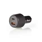Nedis Car Charger | 2x 3.0 A | Number of outputs: 2 | Port type: USB-A / USB-C™ | | Automatic Voltage Selection Nedis Car Charger | 2x 3.0 A | Number of outputs: 2 | Port type: USB-A / USB-C™ | | Automatic Voltage Selection