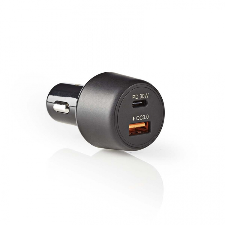 Nedis Car Charger | 2x 3.0 A | Number of outputs: 2 | Port type: USB-A / USB-C™ | | Automatic Voltage Selection Nedis Car Charger | 2x 3.0 A | Number of outputs: 2 | Port type: USB-A / USB-C™ | | Automatic Voltage Selection