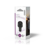 Nedis Car Charger | 2x 3.0 A | Number of outputs: 2 | Port type: USB-A / USB-C™ | | Automatic Voltage Selection Nedis Car Charger | 2x 3.0 A | Number of outputs: 2 | Port type: USB-A / USB-C™ | | Automatic Voltage Selection