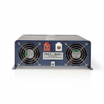 Nedis Power Inverter Pure Sine Wave | Input voltage: 12 V DC | Device power output connection(s): Type F (CEE 7/3) | 230 V AC 50 Hz | 2000 W | Peak power output: 4000 W | Screw Terminal | Pure Sine Wave | Fuse | Blue Nedis Power Inverter Pure Sine Wave | Input voltage: 12 V DC | Device power output connection(s): Type F (CEE 7/3) | 230 V AC 50 Hz | 2000 W | Peak power output: 4000 W | Screw Terminal | Pure Sine Wave | Fuse | Blue