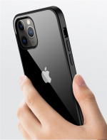 Stylish phone case for iPhone 12 mini, Black Stylish phone case for iPhone 12 mini, Black