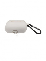 Silicone shell with hook for Airpods Pro, Taupe Silicone shell with hook for Airpods Pro, Taupe