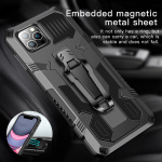 Durable case with stand for iPhone 13, Black Durable case with stand for iPhone 13, Black