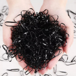 2000-pack Hair Ties for Kids, Black 2000-pack Hair Ties for Kids, Black