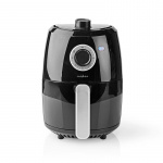 Nedis Hot Air Fryer | 2.4 l | Timer: 30 min | Analog | Aluminium / Black Nedis Hot Air Fryer | 2.4 l | Timer: 30 min | Analog | Aluminium / Black