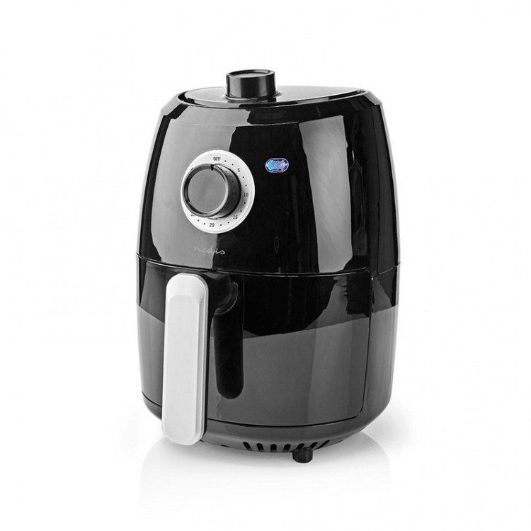 Nedis Hot Air Fryer | 2.4 l | Timer: 30 min | Analog | Aluminium / Black Nedis Hot Air Fryer | 2.4 l | Timer: 30 min | Analog | Aluminium / Black