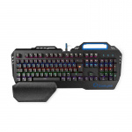 Nedis Wired Gaming Keyboard | USB | Mechanical Keys | RGB | German | DE Layout | USB Powered | Power cable length: 1.70 m | Gaming Nedis Wired Gaming Keyboard | USB | Mechanical Keys | RGB | German | DE Layout | USB Powered | Power cable length: 1.70 m | Gaming
