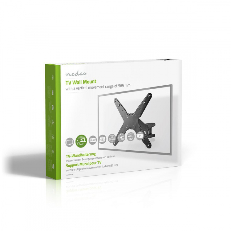Nedis Vertical TV Wall Mount | 23 - 55  Nedis Vertical TV Wall Mount | 23 - 55