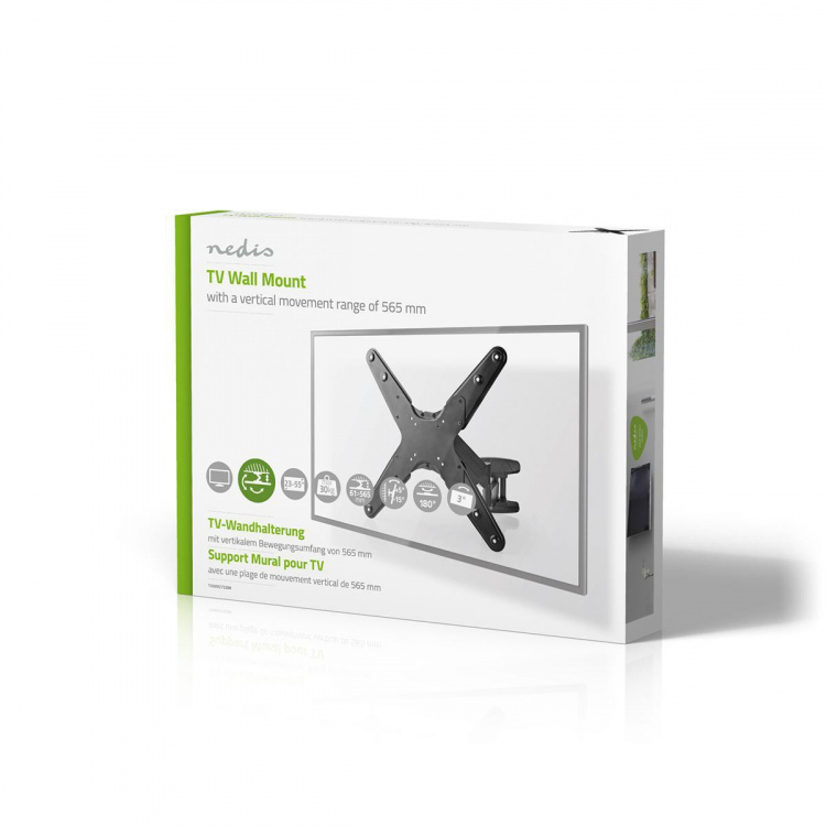 Nedis Vertical TV Wall Mount | 23 - 55  Nedis Vertical TV Wall Mount | 23 - 55