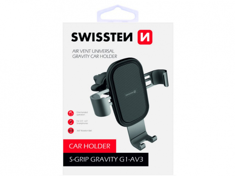 Swissten Car holder G1-AV3 for smartphone Swissten Car holder G1-AV3 for smartphone