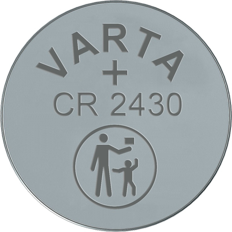 Knapp Batteri Varta 6430 CR2430 CR-2430 ()