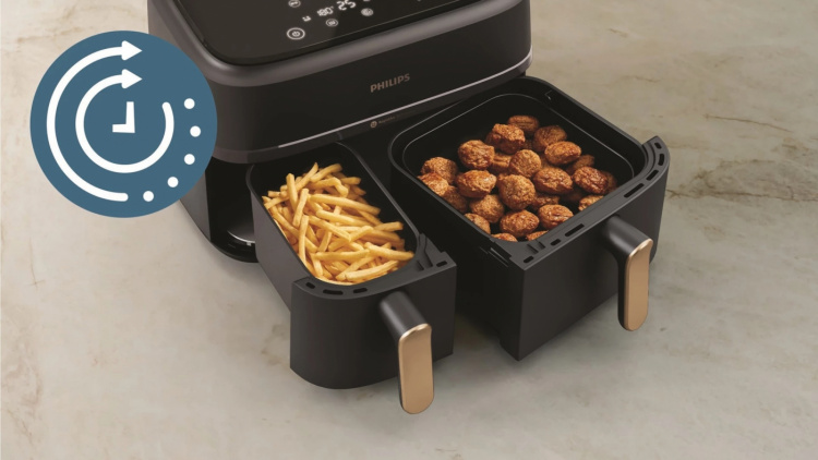 Philips NA352/00 Dual Basket Airfryer Philips NA352/00 Dual Basket Airfryer