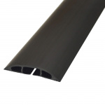 D-LINE Cable Trunking Floor PVC Black 1.8m D-LINE Cable Trunking Floor PVC Black 1.8m