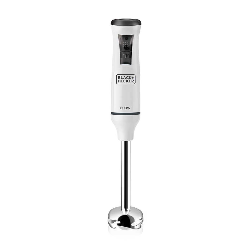 BLACK DECKER Hand Blender With Accessories 600W White