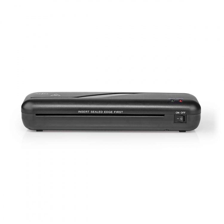 Nedis Laminator | Hot | A4 | 230 mm/min | Mains Powered | Black Nedis Laminator | Hot | A4 | 230 mm/min | Mains Powered | Black