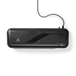Nedis Laminator | Hot | A4 | 230 mm/min | Mains Powered | Black Nedis Laminator | Hot | A4 | 230 mm/min | Mains Powered | Black