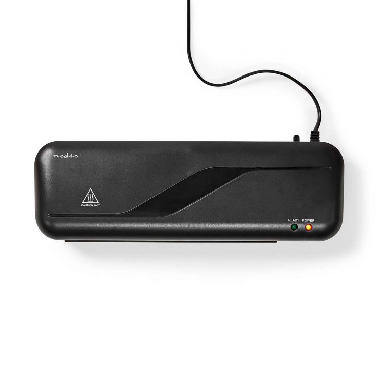 Nedis Laminator | Hot | A4 | 230 mm/min | Mains Powered | Black Nedis Laminator | Hot | A4 | 230 mm/min | Mains Powered | Black