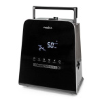 Nedis SmartLife Humidifier | 110 W | With Cool and Warm Mist | 5.5 l | Hygrometer | Timer | Remote control | Night mode | Black Nedis SmartLife Humidifier | 110 W | With Cool and Warm Mist | 5.5 l | Hygrometer | Timer | Remote control | Night mode | Black