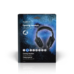 Nedis Gaming Headset | Over-Ear | Stereo | USB Type-A / 2x 3.5 mm | Fold-Away Microphone | 2.20 m | LED Nedis Gaming Headset | Over-Ear | Stereo | USB Type-A / 2x 3.5 mm | Fold-Away Microphone | 2.20 m | LED