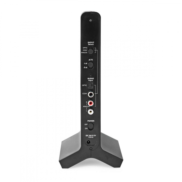 Nedis Wireless TV Headphones | Wi-Fi | Over-Ear | Battery play time: 8 hrs | 25 m | Digital Audio | Charging dock | Black Nedis Wireless TV Headphones | Wi-Fi | Over-Ear | Battery play time: 8 hrs | 25 m | Digital Audio | Charging dock | Black