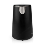 Nedis Electric Kettle | 1.0 l | Plastic | Black | Rotatable 360 degrees | Concealed heating element | Strix® controller | Boil-dry protection Nedis Electric Kettle | 1.0 l | Plastic | Black | Rotatable 360 degrees | Concealed heating element | Strix® controller | Boil-dry protection