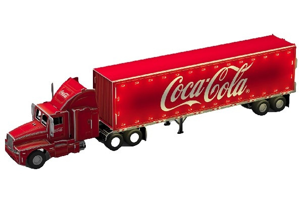 Coca cola truck toy cheap with lights