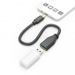 Hama Adapter Cable USB OTG USB-C to USB-A Black Hama Adapter Cable USB OTG USB-C to USB-A Black