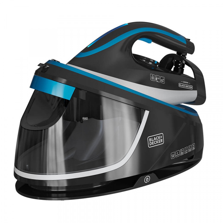 BLACK+DECKER Steam Station 1.5L Black BLACK+DECKER Steam Station 1.5L Black