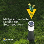 Varta AAA (Micro)/HR03 (56733) Rechargeable - 550 mAh, 2 pc. blister Nickel-metal hydride battery (NiMH), 1.2 V Varta AAA (Micro)/HR03 (56733) Rechargeable - 550 mAh, 2 pc. blister Nickel-metal hydride battery (NiMH), 1.2 V