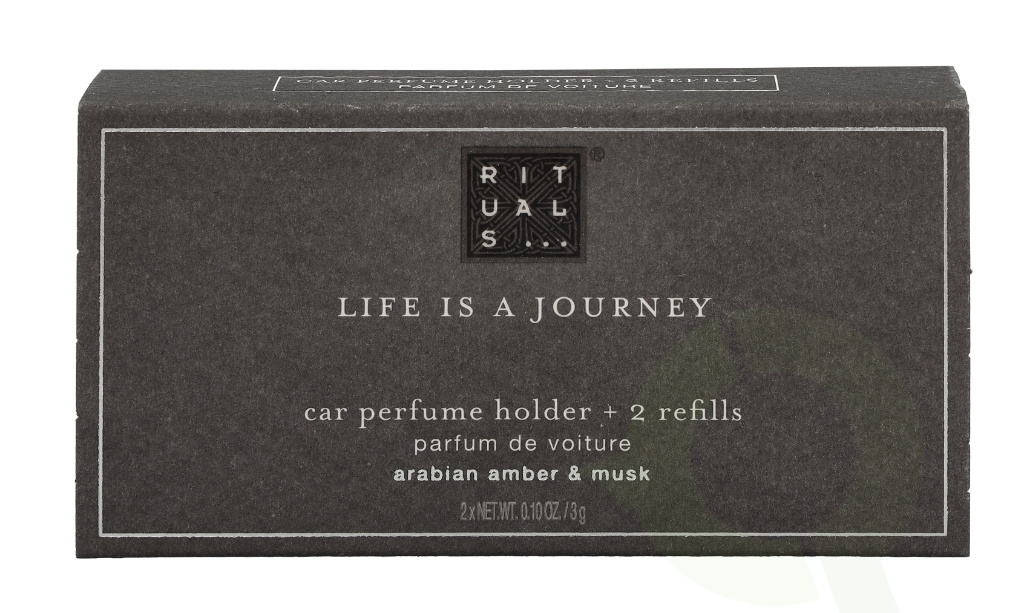 Buy Rituals L.I.A.J. Homme Car Perfume Holder + 2 Refills 6 ml