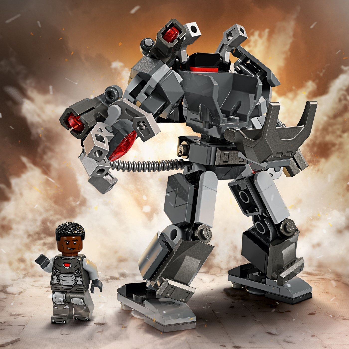 Lego super heroes discount war machine buster