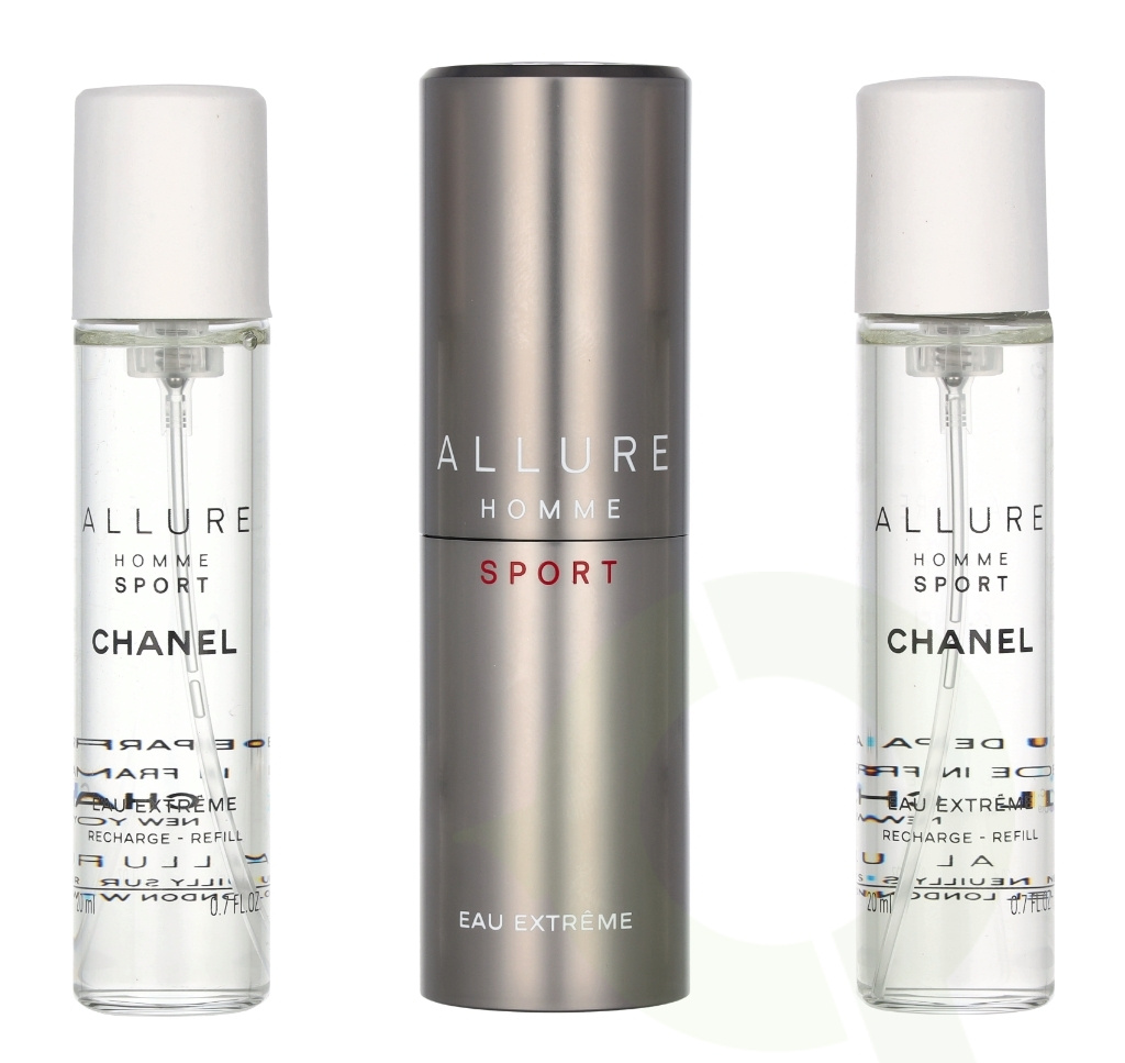 Buy Chanel Allure Homme Sport Eau Extreme Giftset 60 ml Travel Spray Edp Sp