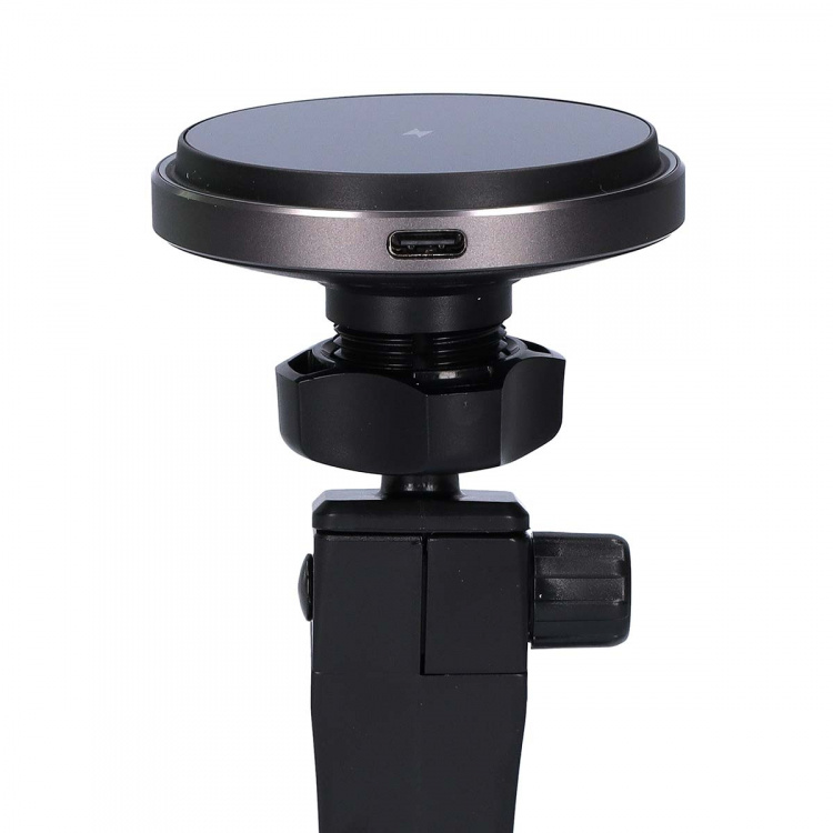 Nedis Wireless Car Charger | 7.5 / 10 / 15 W | 1.5 / 1.67 / 2 A | 1.00 m | FOD / Over Current / Over Voltage / Overheat Protection | USB Type-C™ | Including cable Nedis Wireless Car Charger | 7.5 / 10 / 15 W | 1.5 / 1.67 / 2 A | 1.00 m | FOD / Over Current / Over Voltage / Overheat Protection | USB Type-C™ | Including cable