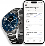 Withings Scanwatch Nova smartwatch, 42 mm, blue Withings Scanwatch Nova smartwatch, 42 mm, blue