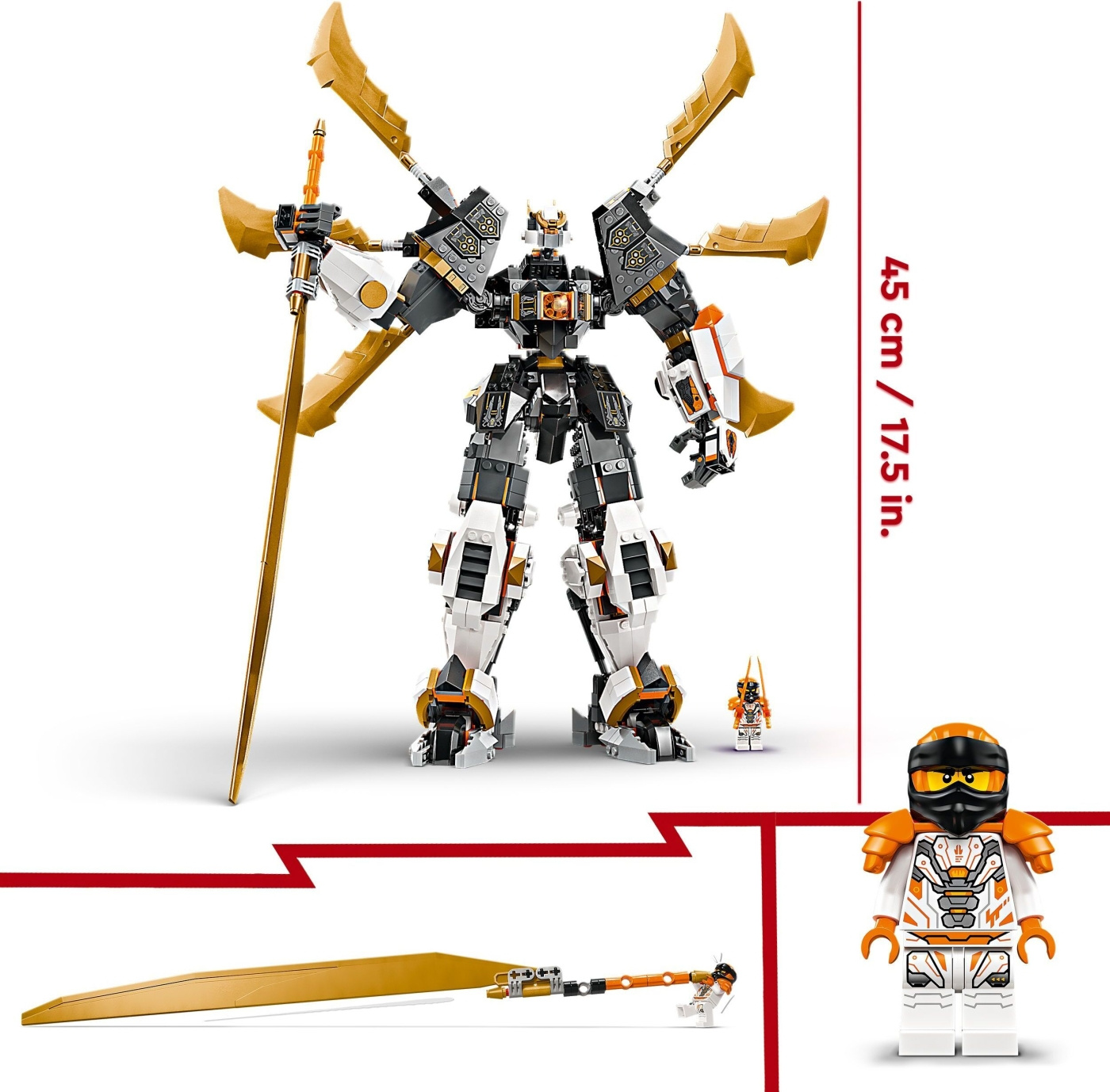 Lego ninjago cole robot online