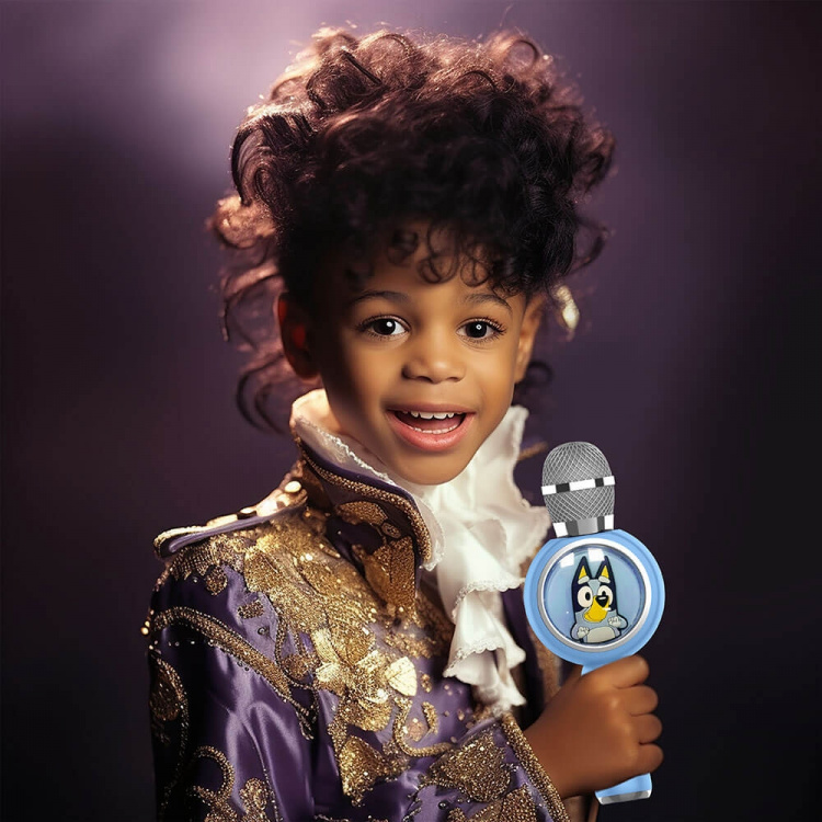 BLUEY Karaoke Mic PopSing With LED BLUEY Karaoke Mic PopSing With LED