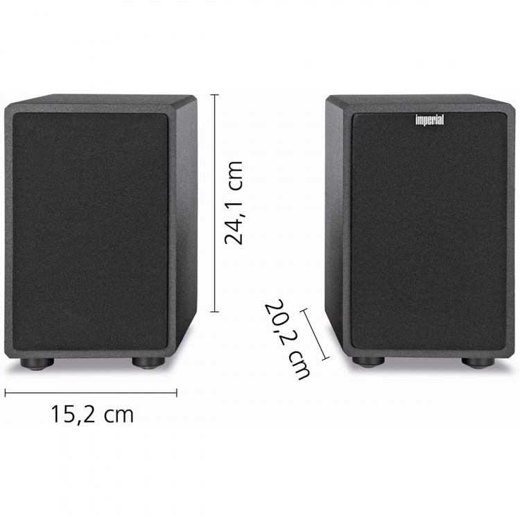 imperial Speaker set with two passive 20 W speakers imperial Speaker set with two passive 20 W speakers
