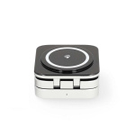 Nedis Wireless Charger | 3-in-1 | 2.5 / 5 / 15 W | LED-indicator in use | Including cable | USB-A / USB-C™ | 1.50 m Nedis Wireless Charger | 3-in-1 | 2.5 / 5 / 15 W | LED-indicator in use | Including cable | USB-A / USB-C™ | 1.50 m